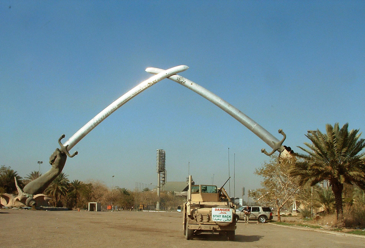 Baghdad crossed swords